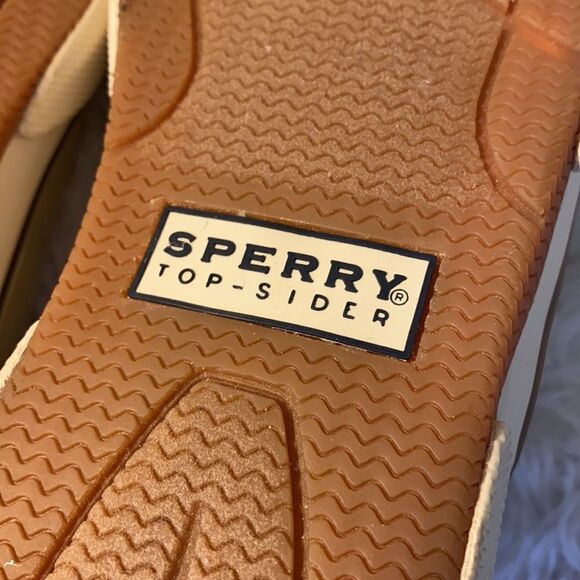 Sperry Salt Wash Sz 7.5 Chino Sneakers - Picture 11 of 14